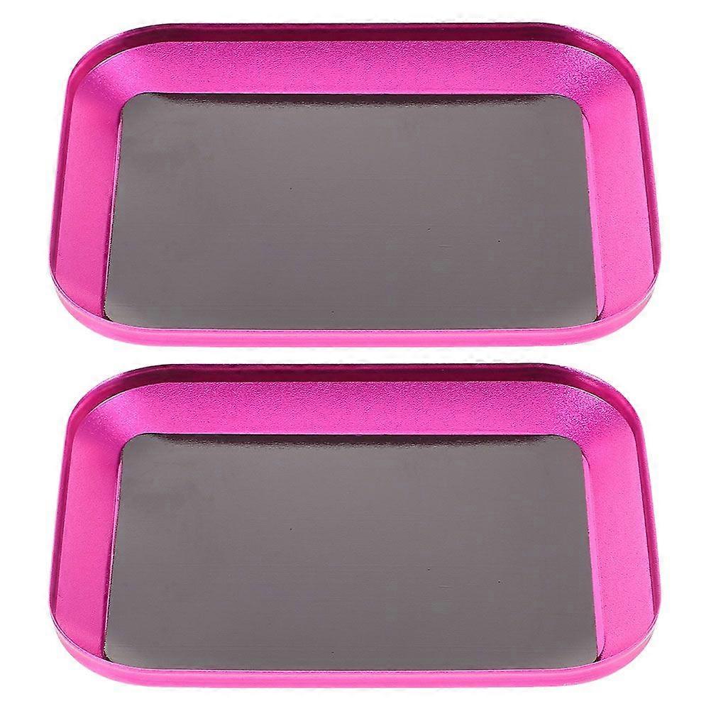 2db mágneses csavartálca alumínium ötvözet csavarszervező repülőgép-csavarokhoz, könnyű, tartós