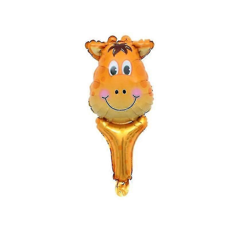 Jungle Animal Foil Balloon Holding Balloon Children's Birthday Party Decoration