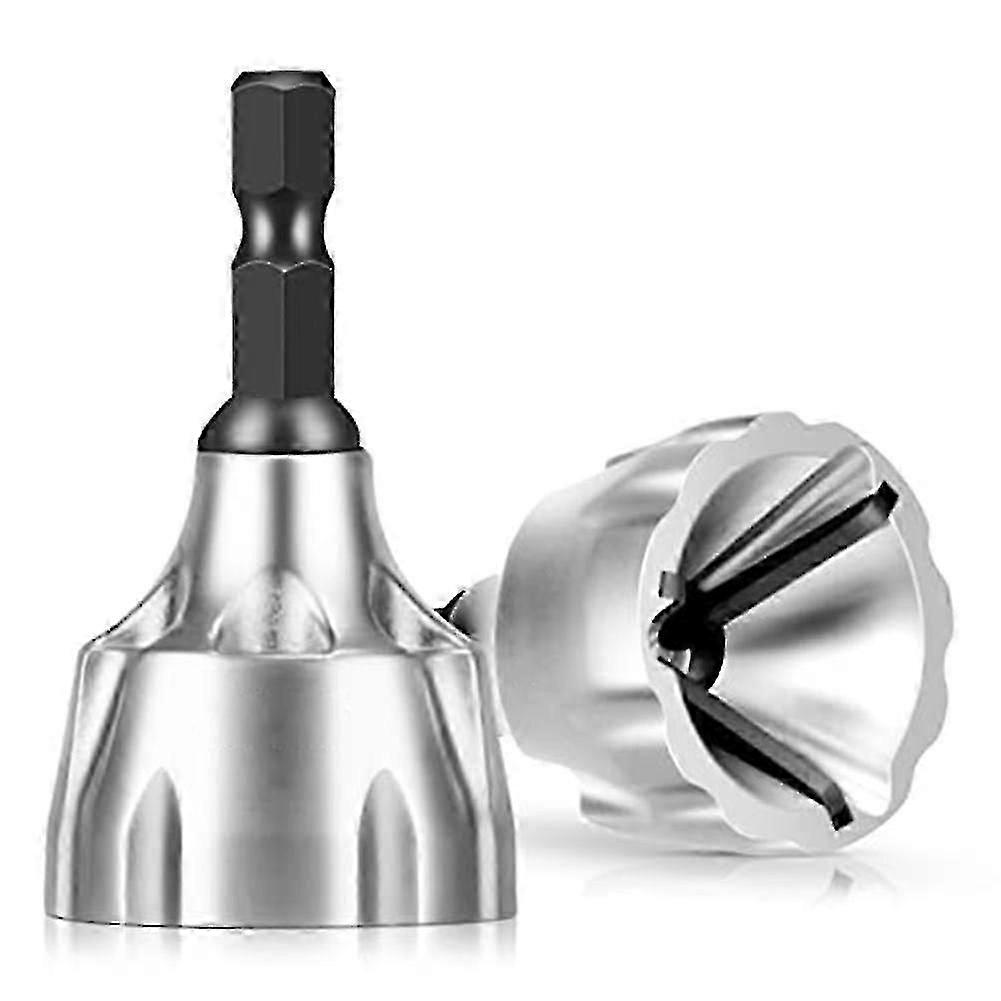 2pcs Deburring External Chamfer Tool,remove Burr Tools Deburring Ly Reps Tool Fits For 1/8-