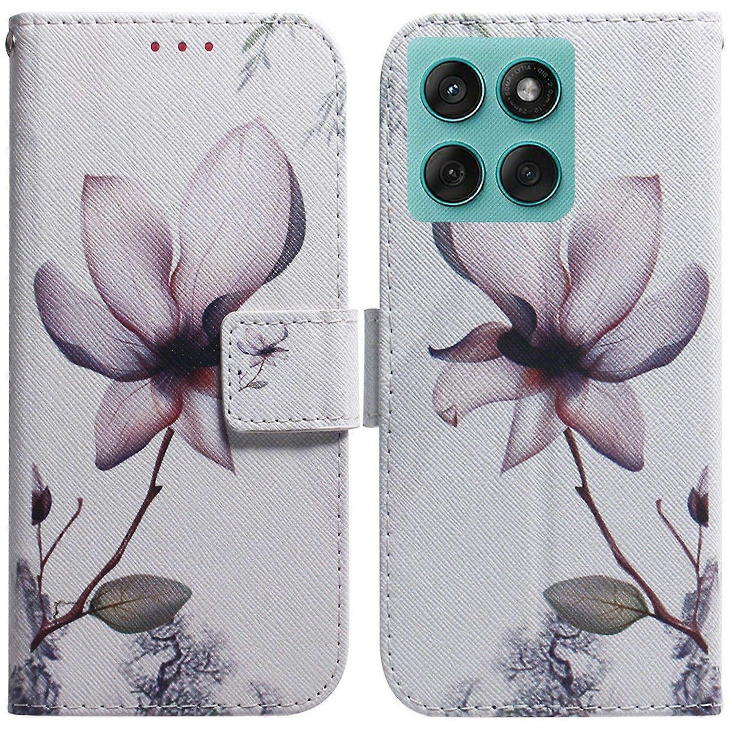 For Motorola Edge 60 5G/ 60 Fusion 5G Wallet Case Pattern Print Leather Phone Cover