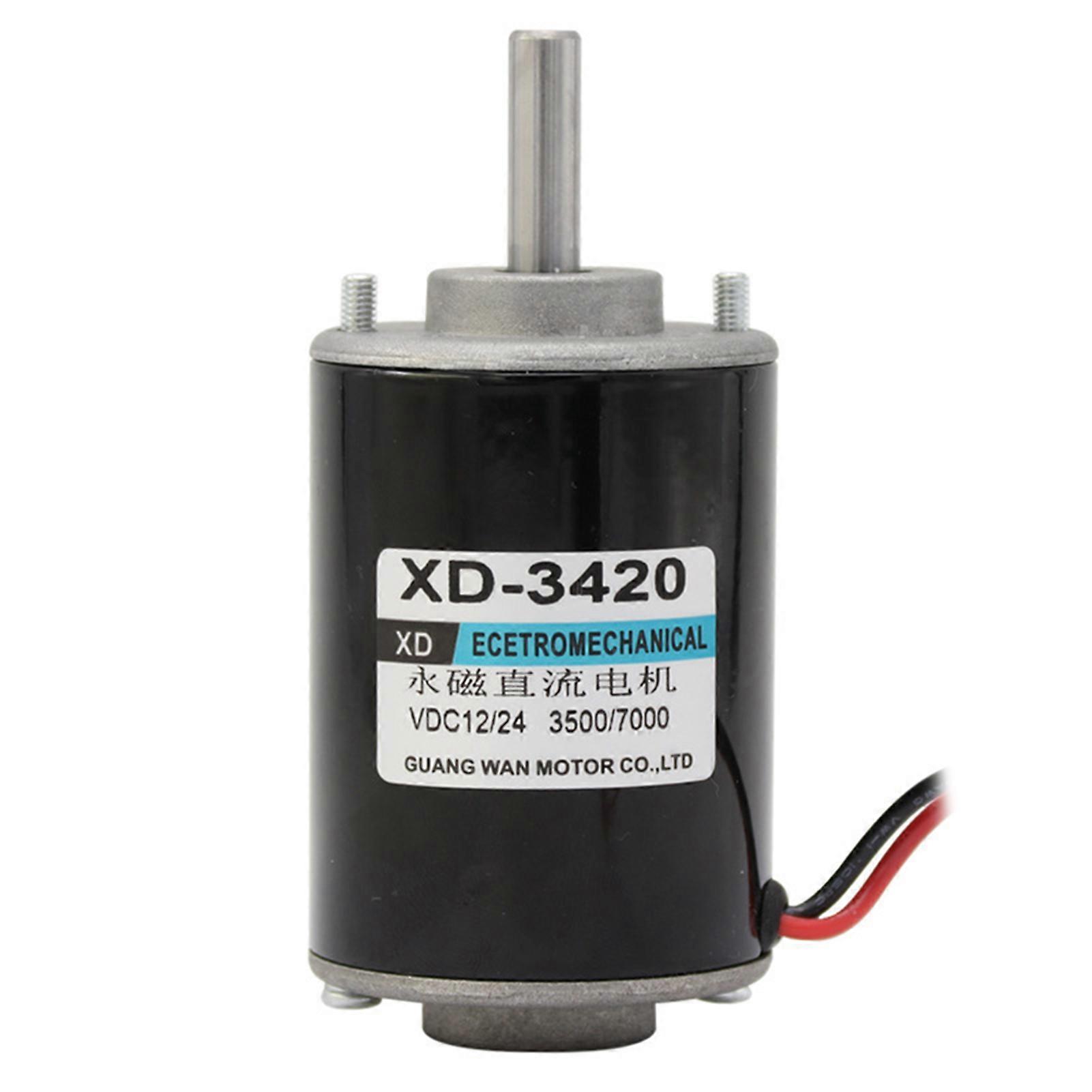 Permanent Magnets Electric Motor Generator High Speed CW/CCW 12V 3500RPM for Remote Control Systems