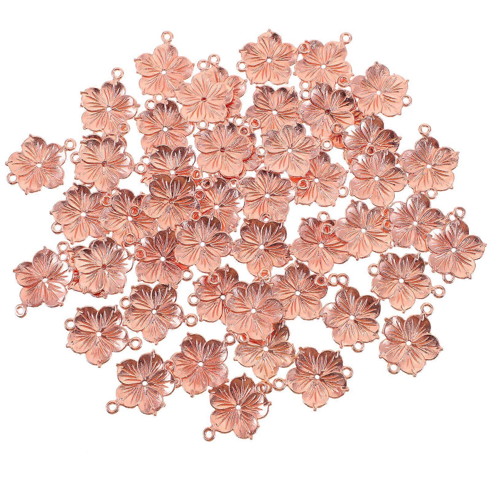 Floral Connector Charms for DIY Crafts, Robust and Stylish Components