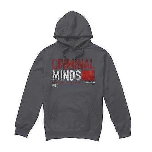 Criminal Minds Mens Title Card Hoodie