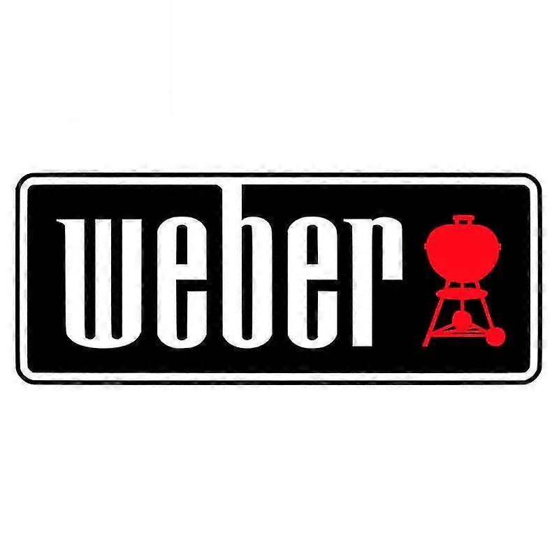 13cm X 5.2cm Waterproof Decals for Weber & JDM - Creative Scratch-Proof Car Decor