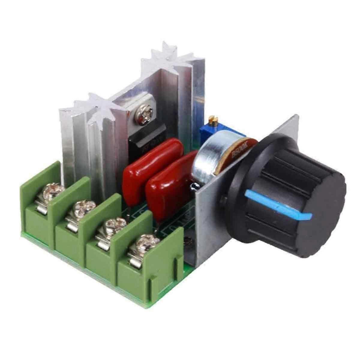 Adjustable 50-220V 25A AC Motor Speed Controller PWM Voltage Regulator