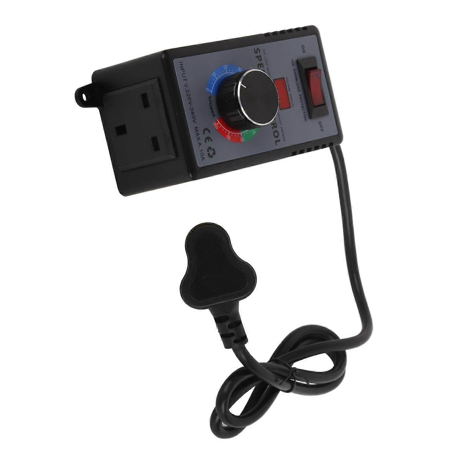 Motor Speed Controller 0‑ Output Variable Fan Speed Regulator with Overload Protection