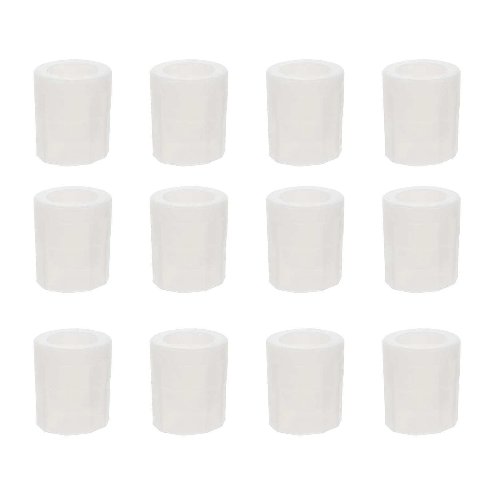 1 Set 10Pcs Silicone Molds Versatile Wine Glass Ice Cube Molds