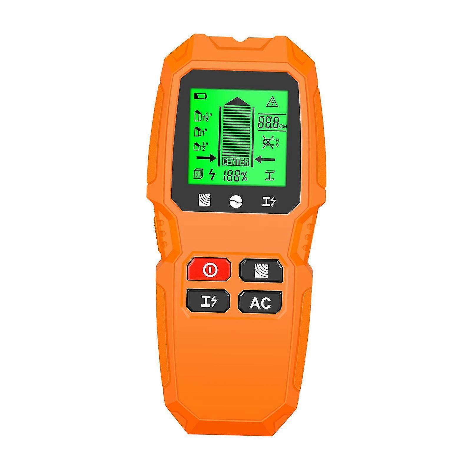 Stud and Pipe Center Detection Tool for Wood and Drywall, Yellow Color, Useful for Various Applications