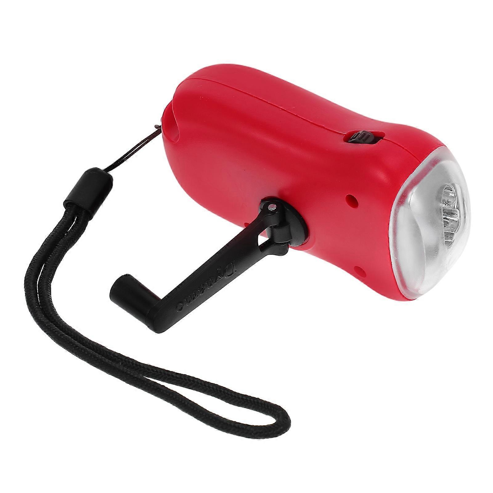 Solar Powered Hand Crank Flashlight, Rechargeable LED Lantern for Camping, Hiking, and Outdoor Emergencies – Lightweight and Portable with Multiple