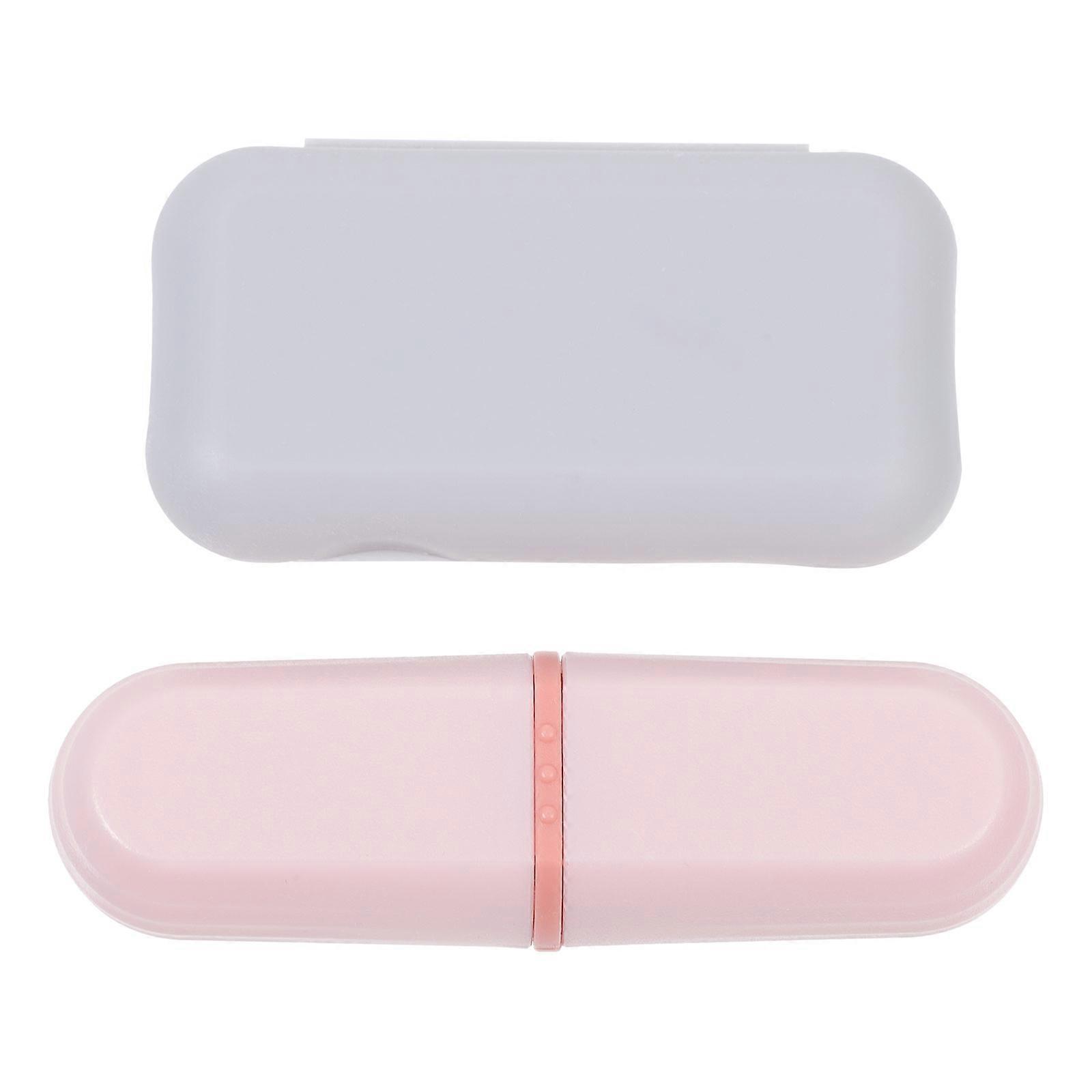 Anti-Noise Sleeping Earplugs Silicone Ear Protection For Adults Trendy Shape Pink 2.5X1.8CM Noise Isolation 1Set