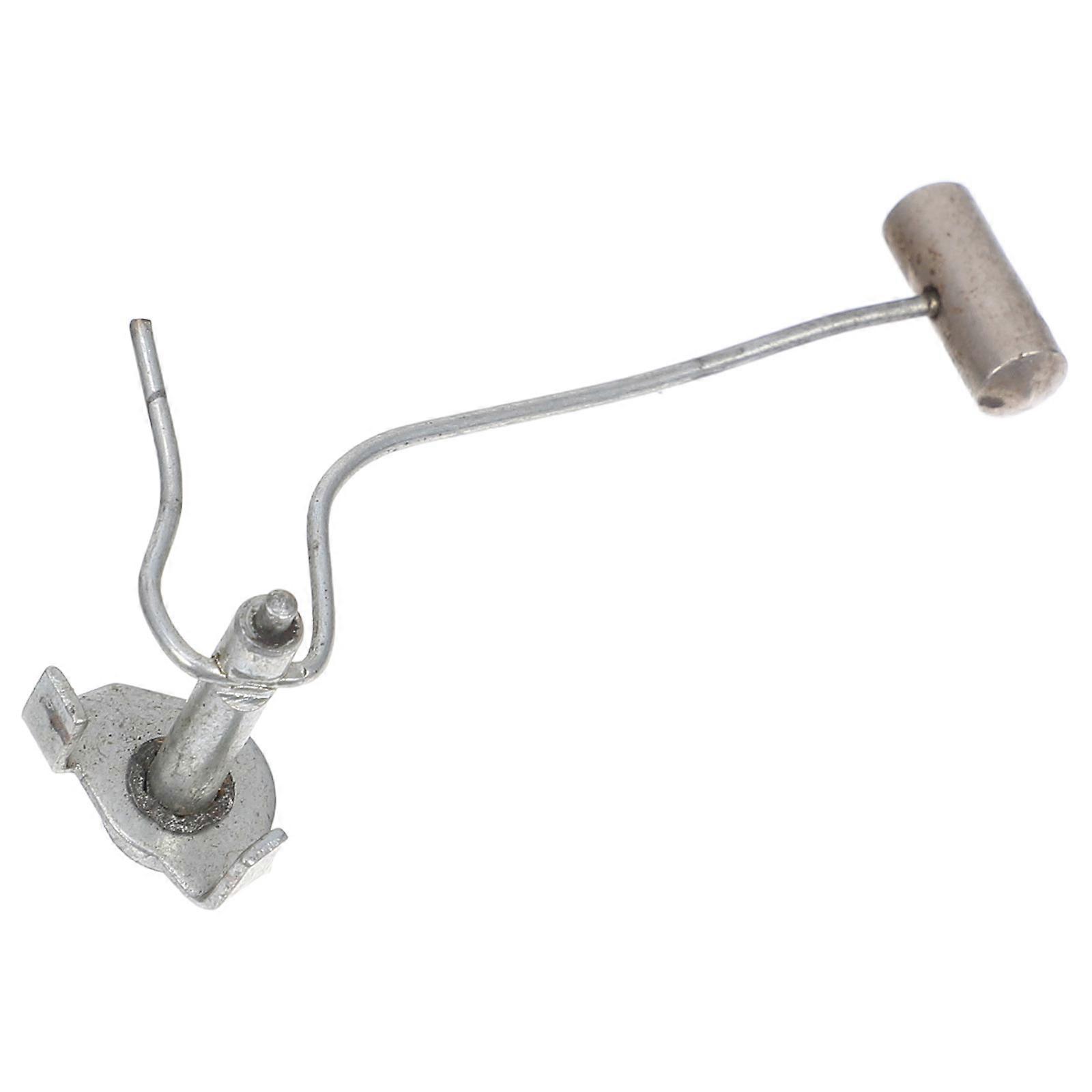 Alarm Clock Replacement Iron Alarm Clock Home Use Silver 5.00X2.00X0.20CM Replacement 1Pack