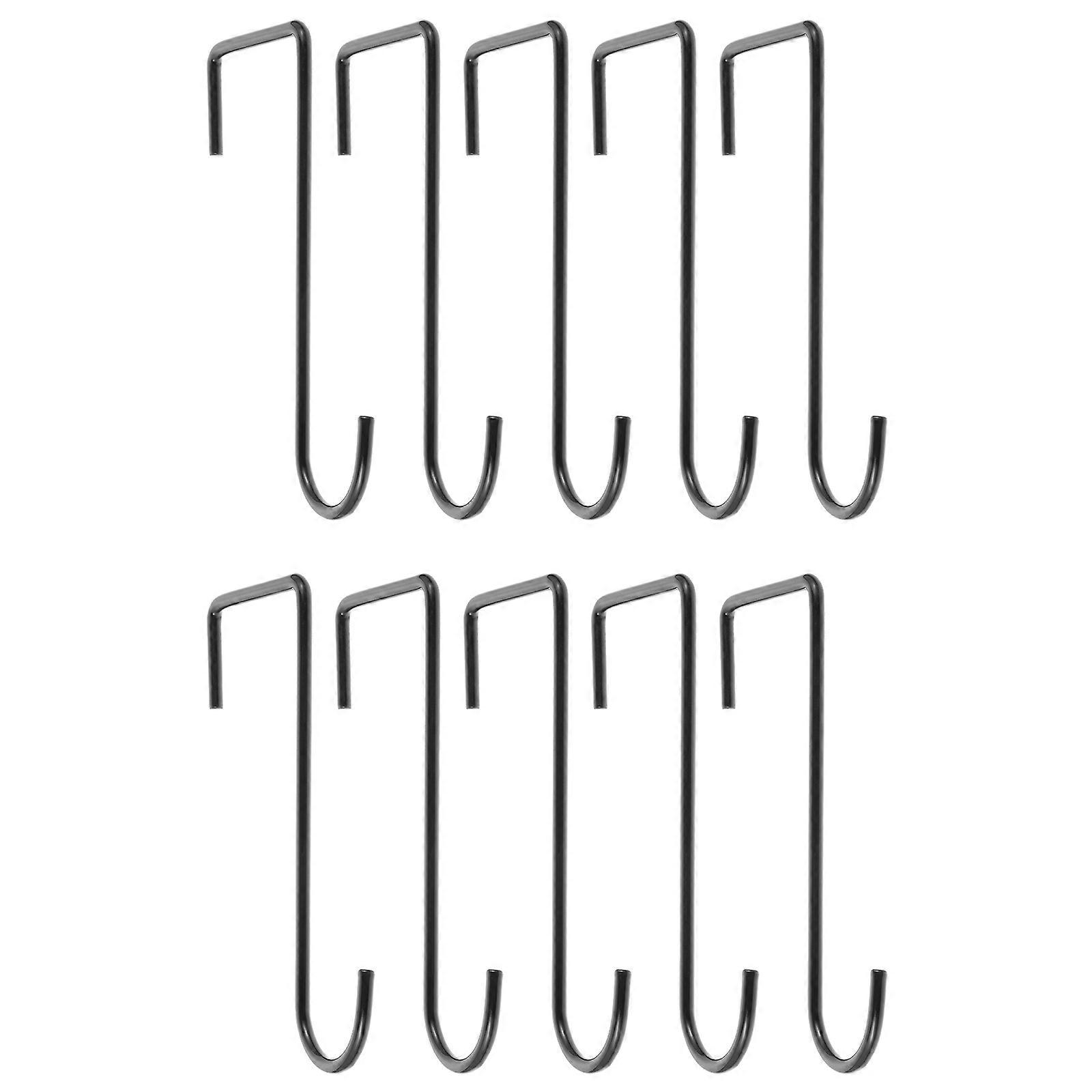 Garden Feeder Hooks Hanging Hook for Bird Feeder Cage Lights Flags 16x10cm 10Pcs