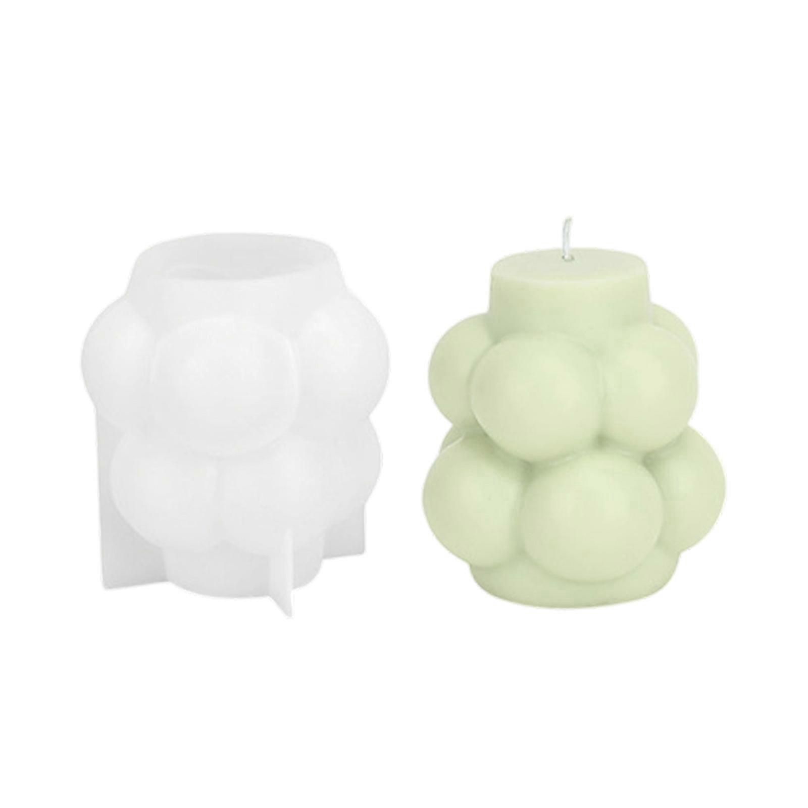 Silicone Mold Grape Shape Easy Releasing Moulds Reusable Candle Molds Silicone Texture Suitable for Crafting Projects  S