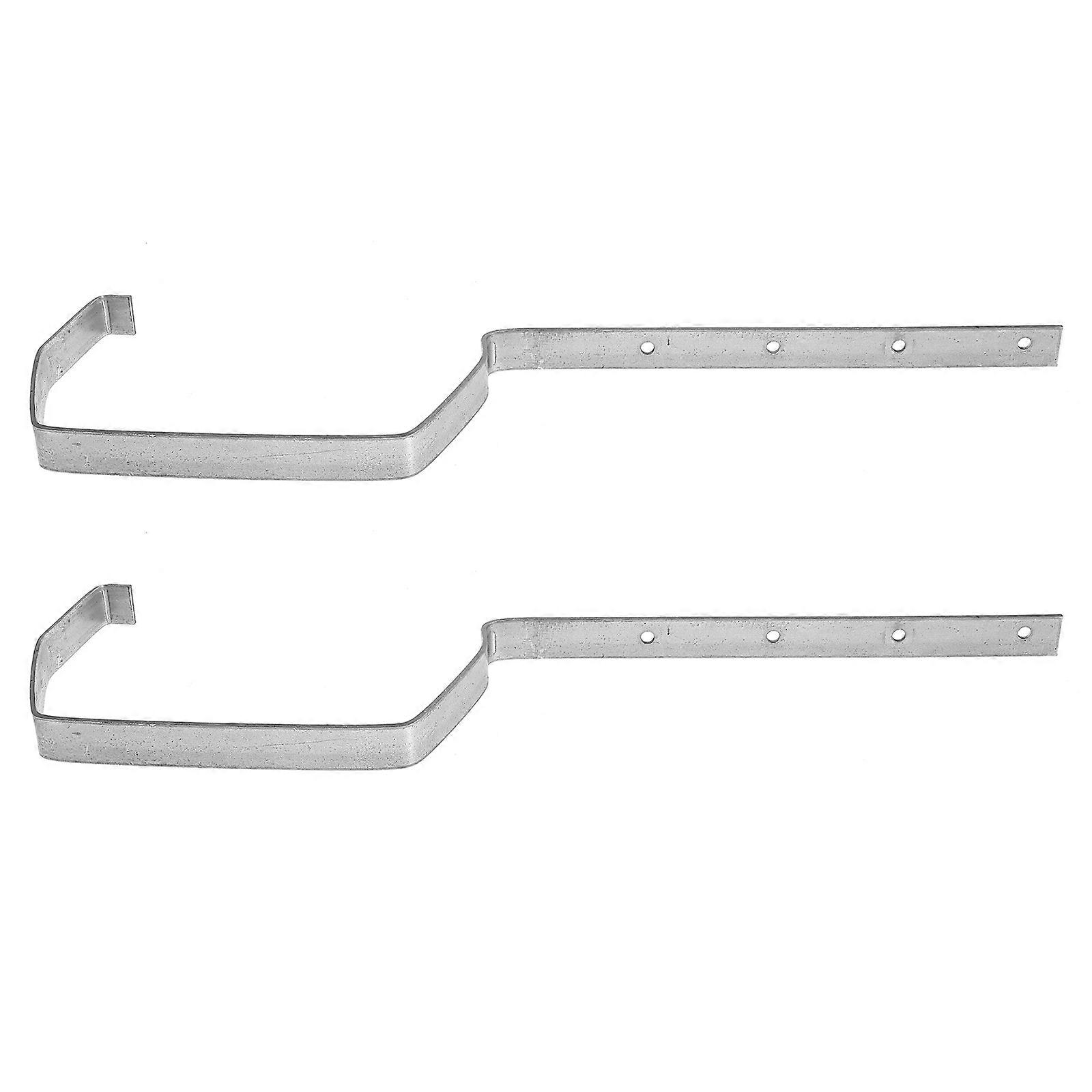 Here's a well structured product description for **"2pcs Heavy Duty Gutter Brackets For Rain Gutter Support Easy Installation Durable Iron Versatile
