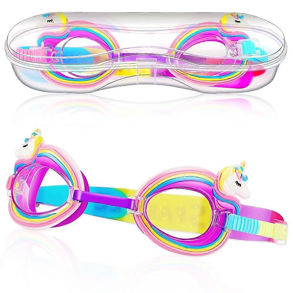 Unicorn Swimming Goggles for Kids Age 314