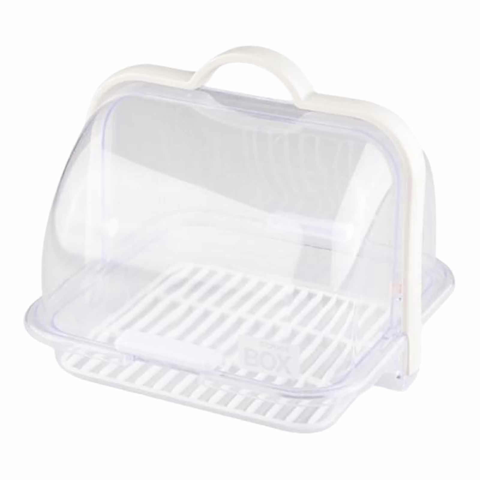 Fruit Storage Box Flip Bread Cake Storage Box Tableware Display Rack FAN0634