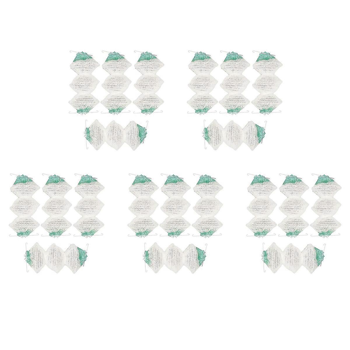 4 Pack Gas Lantern Mantles Bulk Accordion Shape 95 Clip On