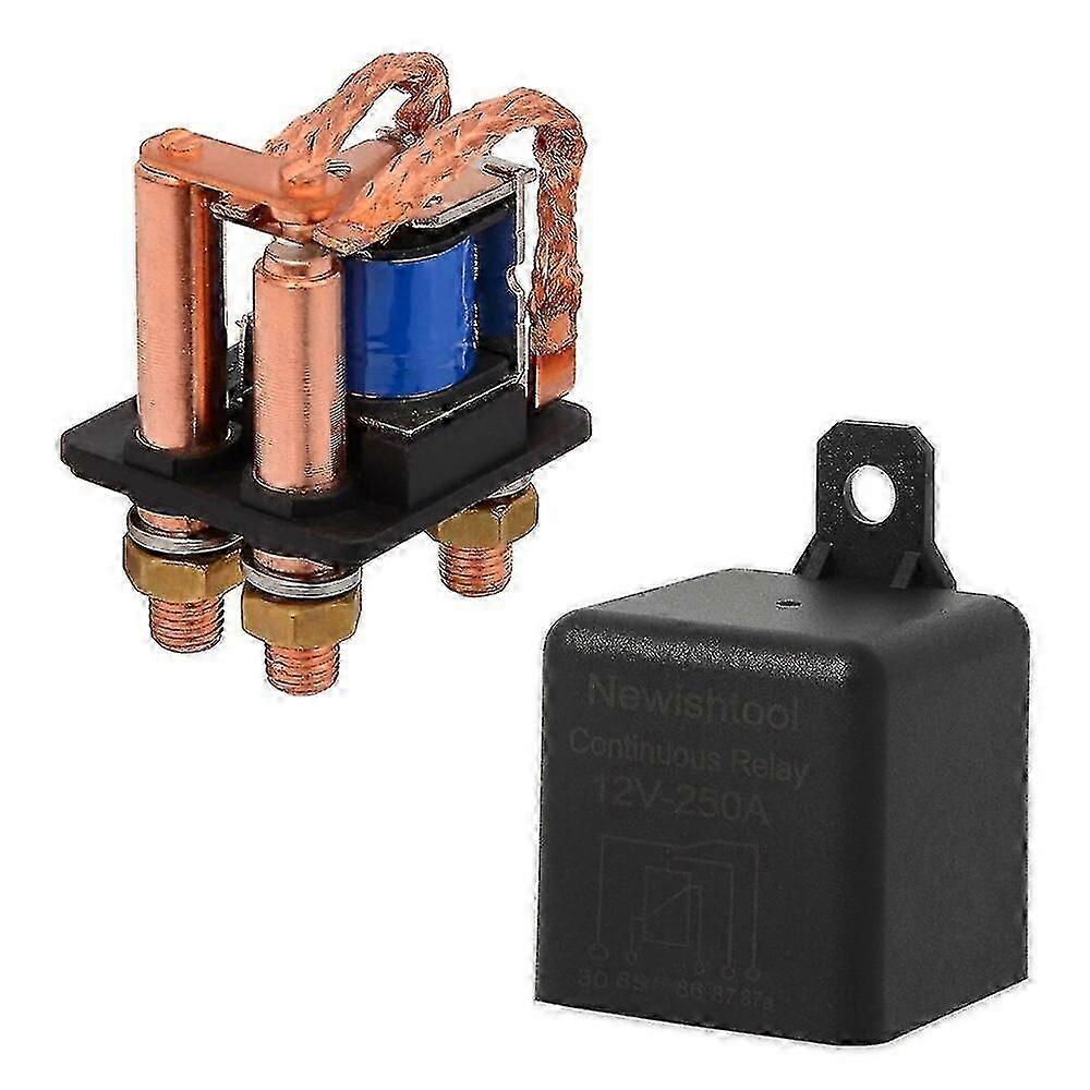 250a/150a 12v 24v High Power Car Truck Motor Relay Continuous Type Auto On/off Normally Open 5pin Battery Control Switch Relays