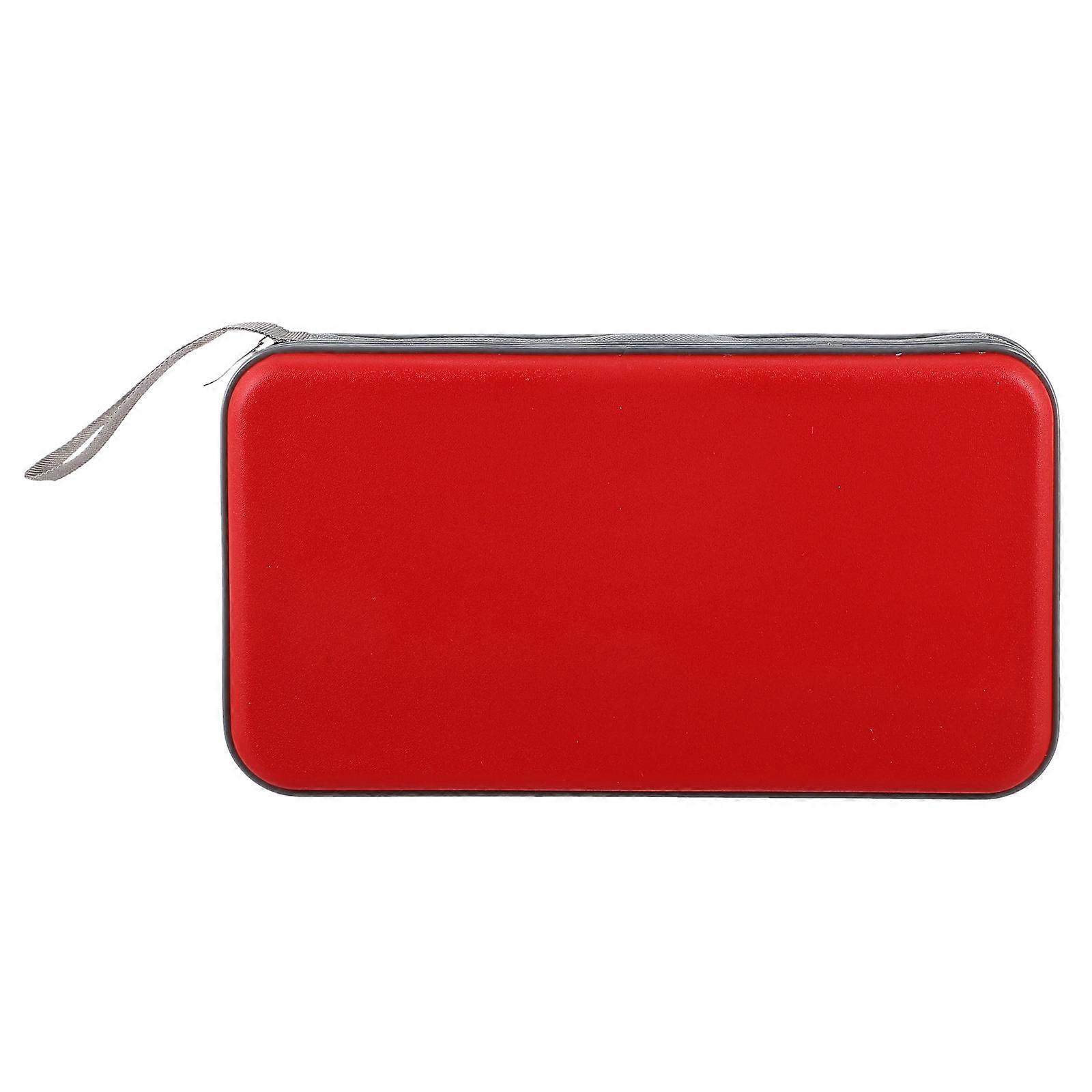 Storage Pouch Media Case Carrying Dvds Daily Use Movie Lovers Gamers Djs 1Pack