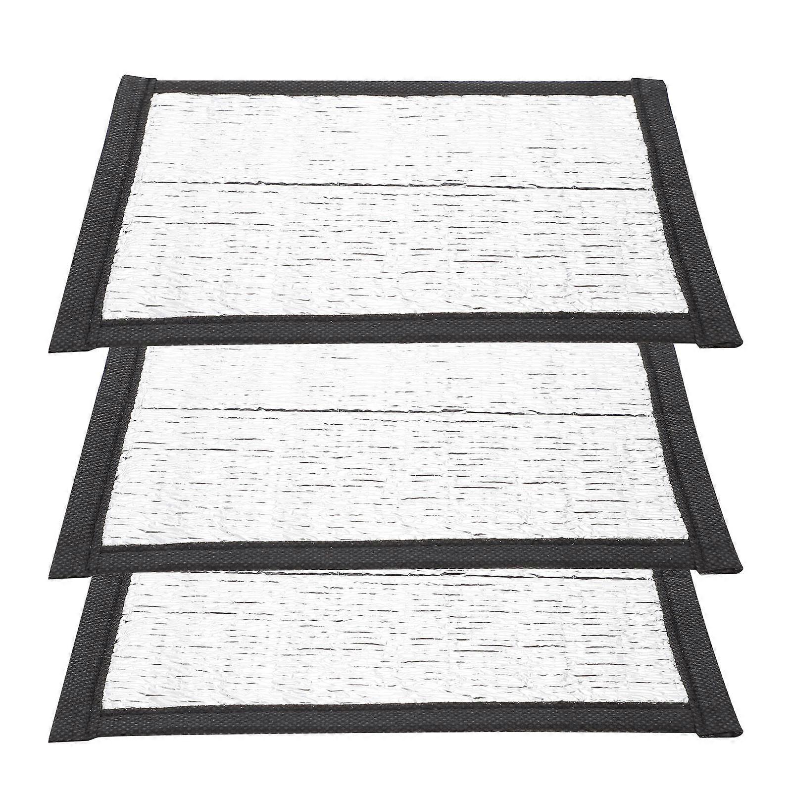 Lizard Heating Pad Pet Insulation Pad Fall Season Aluminum Film Warmth Retention 3Pack