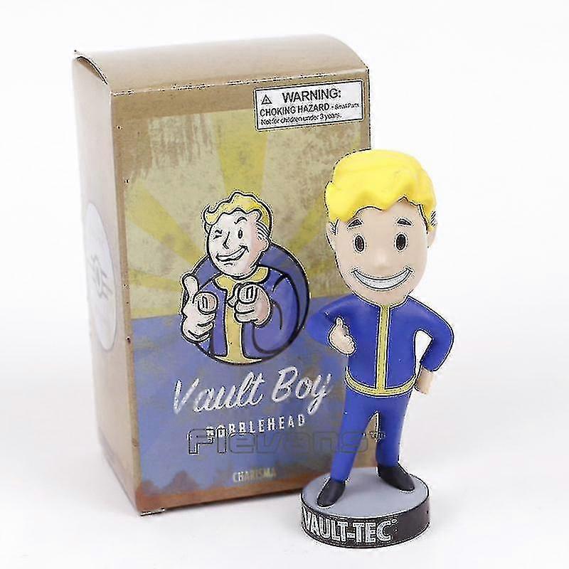Fallout Vault Boy Bobble Head Pvc Action Figure Collectible Model Toy Brinquedos 7 Styles(E Charisma)