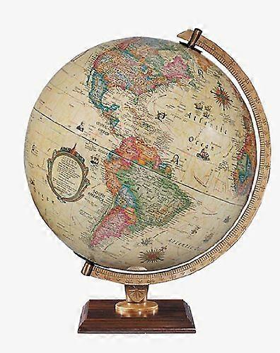 Replogle Carlyle Illuminated Desktop Globe, Antique 12"