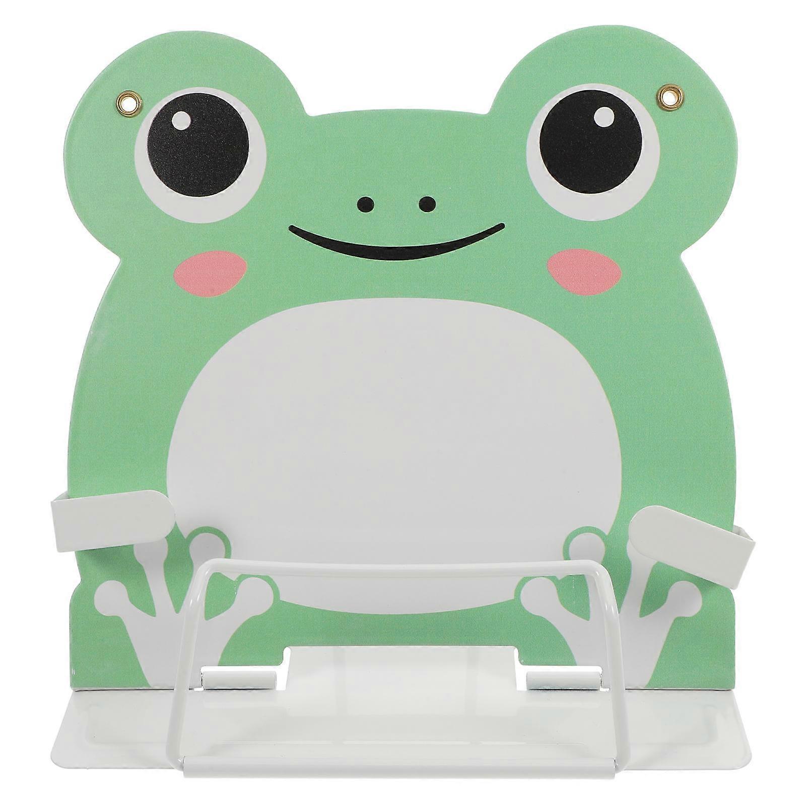 Adjustable Animal Design Metal Book Stand for Portable, Stable Reading, Recipe, Music Holder for Desk Use
