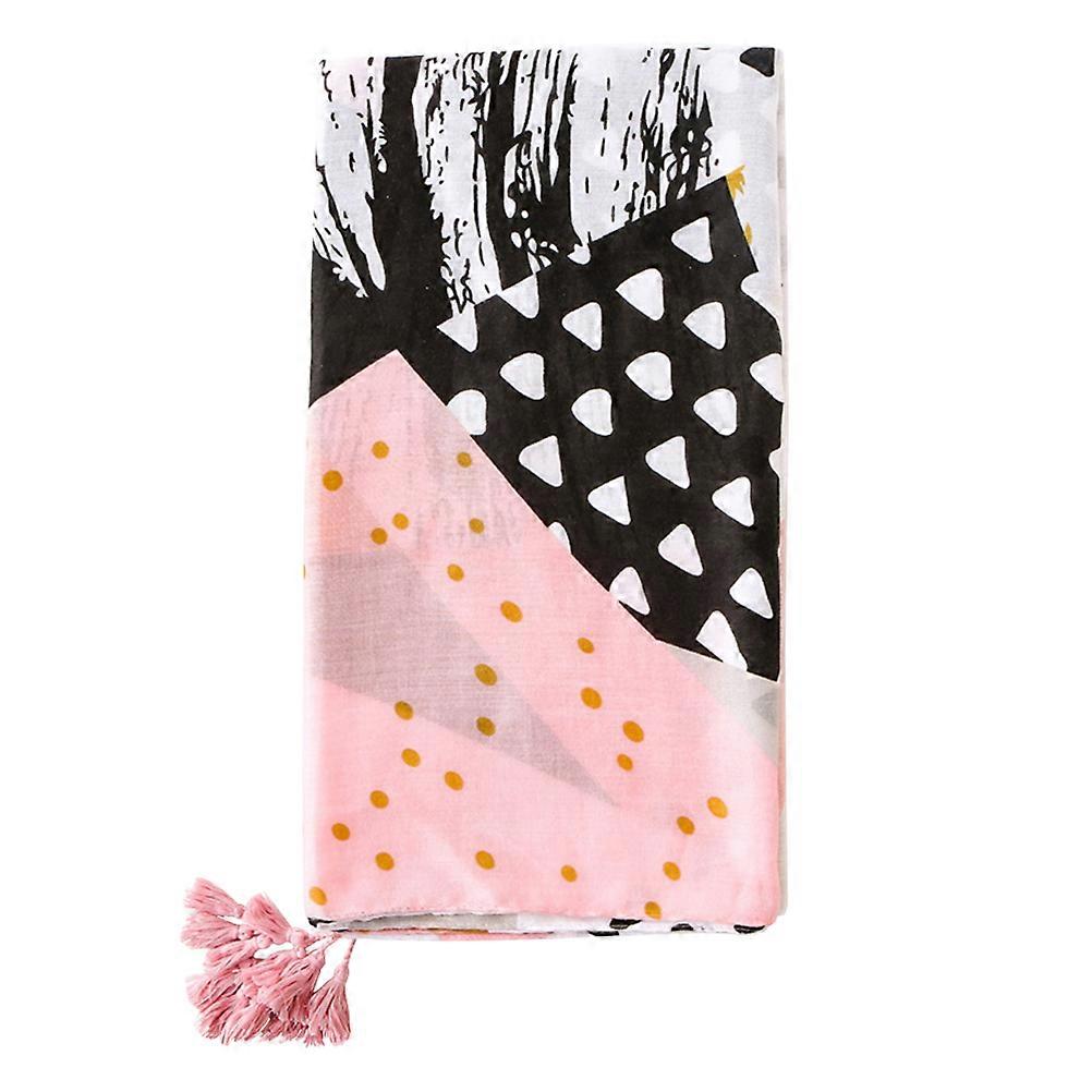 Women's Scarves & Wraps Rectangular Multicolor Cotton Shawl Outdoor Sunscreen 1Pack