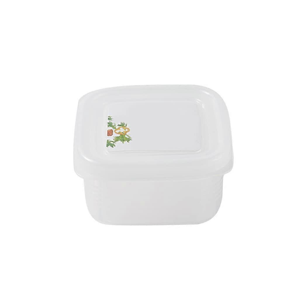 Plastic Fridge Storage Box, Classification, Cans, Preservation, Rice Boxes, Dumplings, Food Storage Container, (8.3 x 8.3 x 4.6 cm) (8.3*8.3*4.6 cm)
