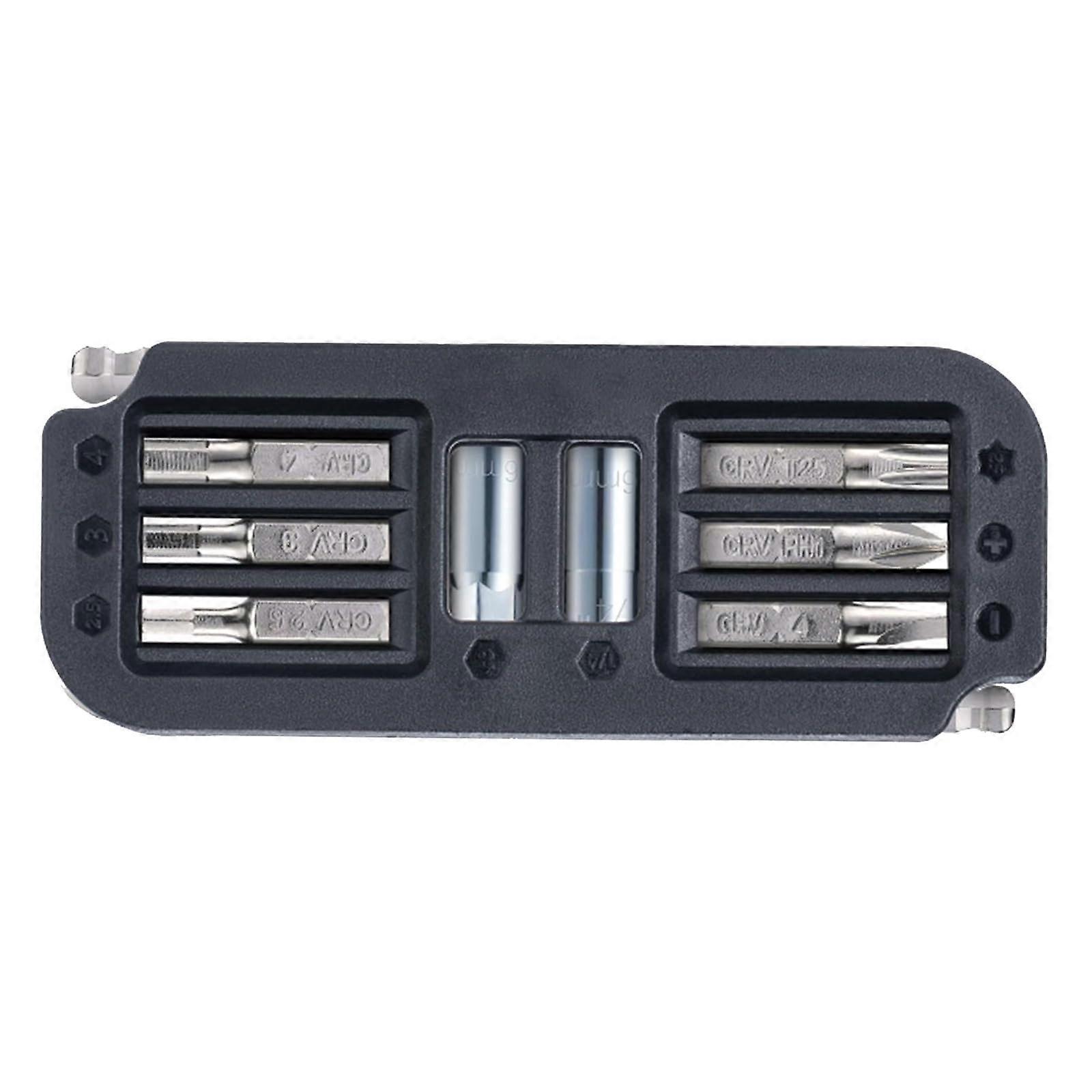 Hexagonal Portable Wrench and Screwdriver Tool Set for Bike Maintenance, Compact for Commuters and Adventure Cyclists