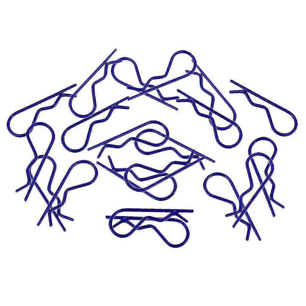 20pcs/set RC Car R-Pins fit 1/10 1/12 1/16 1/18 RC Car Truggy Accessory Blue