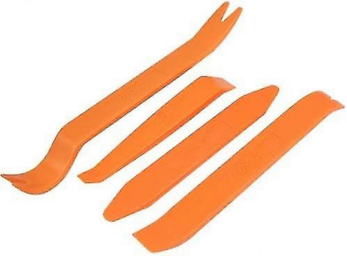 4pcs Set Car Audio Removal Tools for Vehicle Radio Door Panel and Dashboard