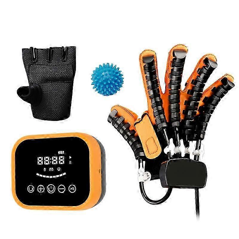 Electric Hand Function Rehabilitation Robot Gloves for Hemiplegia Finger Training