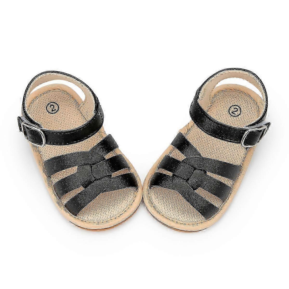 Infant Sandals Soft-sole Non-slip Baby Shoes for First Walkers Size 0-18m