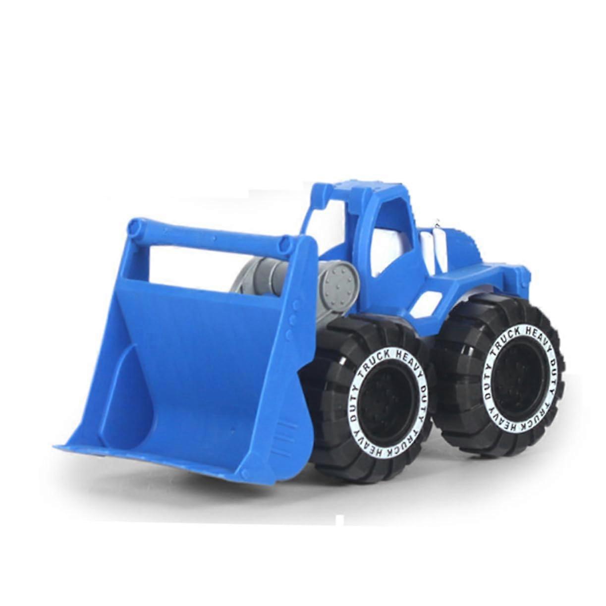 3 pieces of construction vehicle trucks, car, beach, mechanical engineering