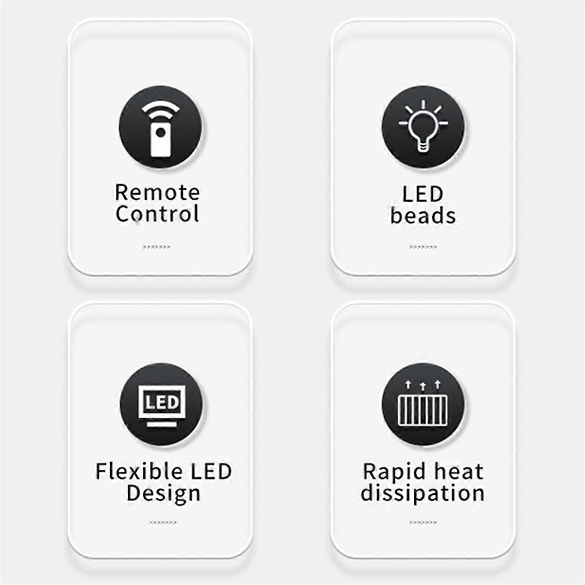 Devil'S Eye LED Remote Control Animation LED Matrix Pixel Panel