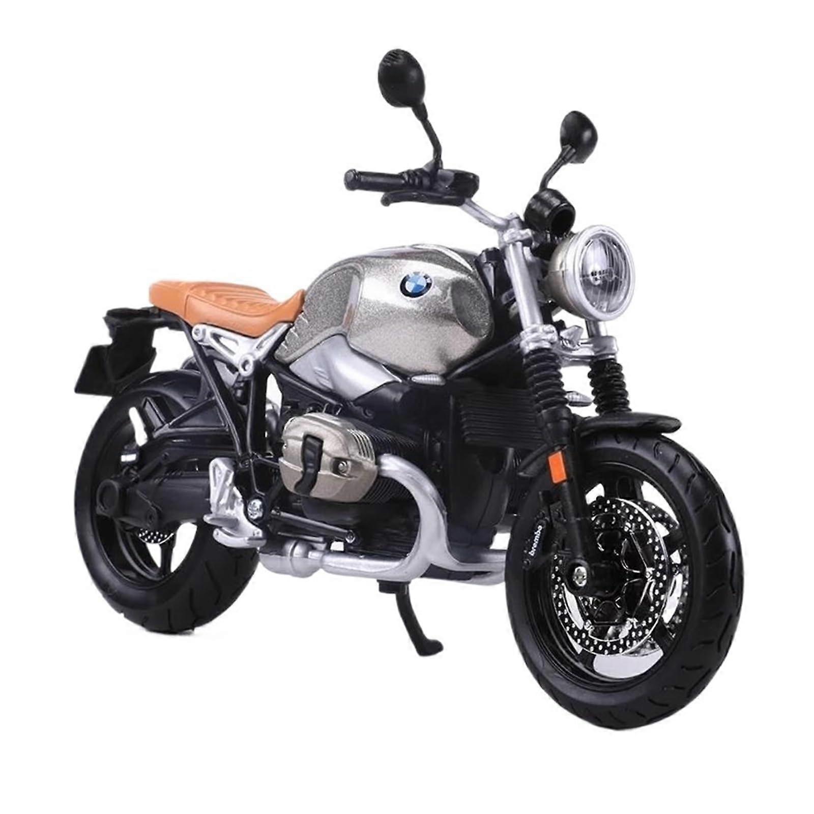 1:12 Scale BMW R nineT SCRAMBLER Alloy Motorcycle Model DieCast Vehicle Simulation Hobby Collection Souvenir
