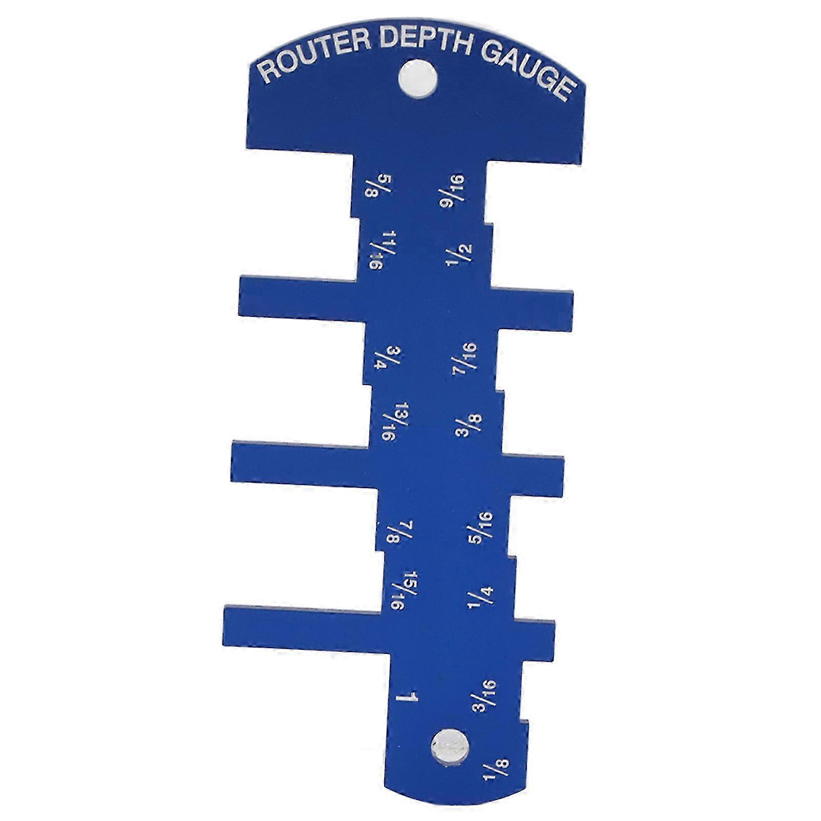 Table Saw Depth and Height Measuring Tool for Woodworking