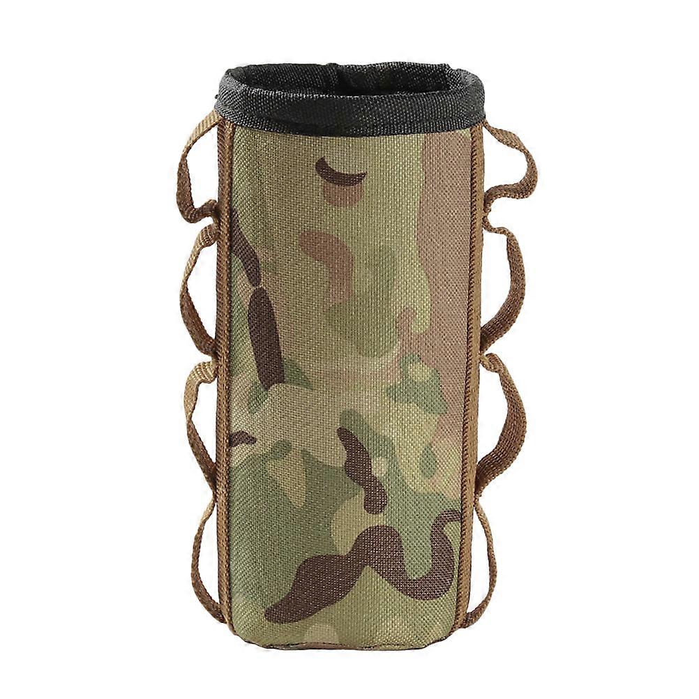 Durable Outdoor Camping Gas Canister Protective Sleeve Insulated Storage Bag for Collision Protection Camouflage Design