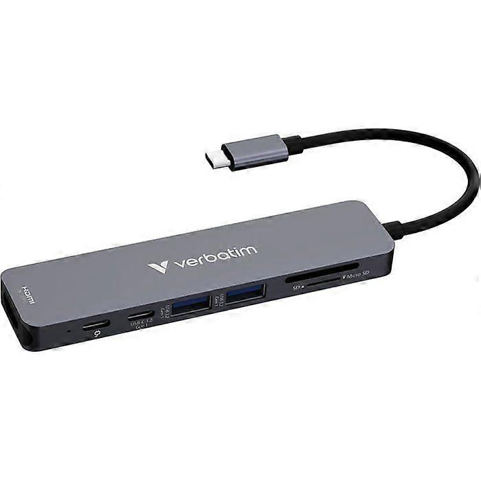 VERBATIM HUB USB-C MULTIPORT 7PORT