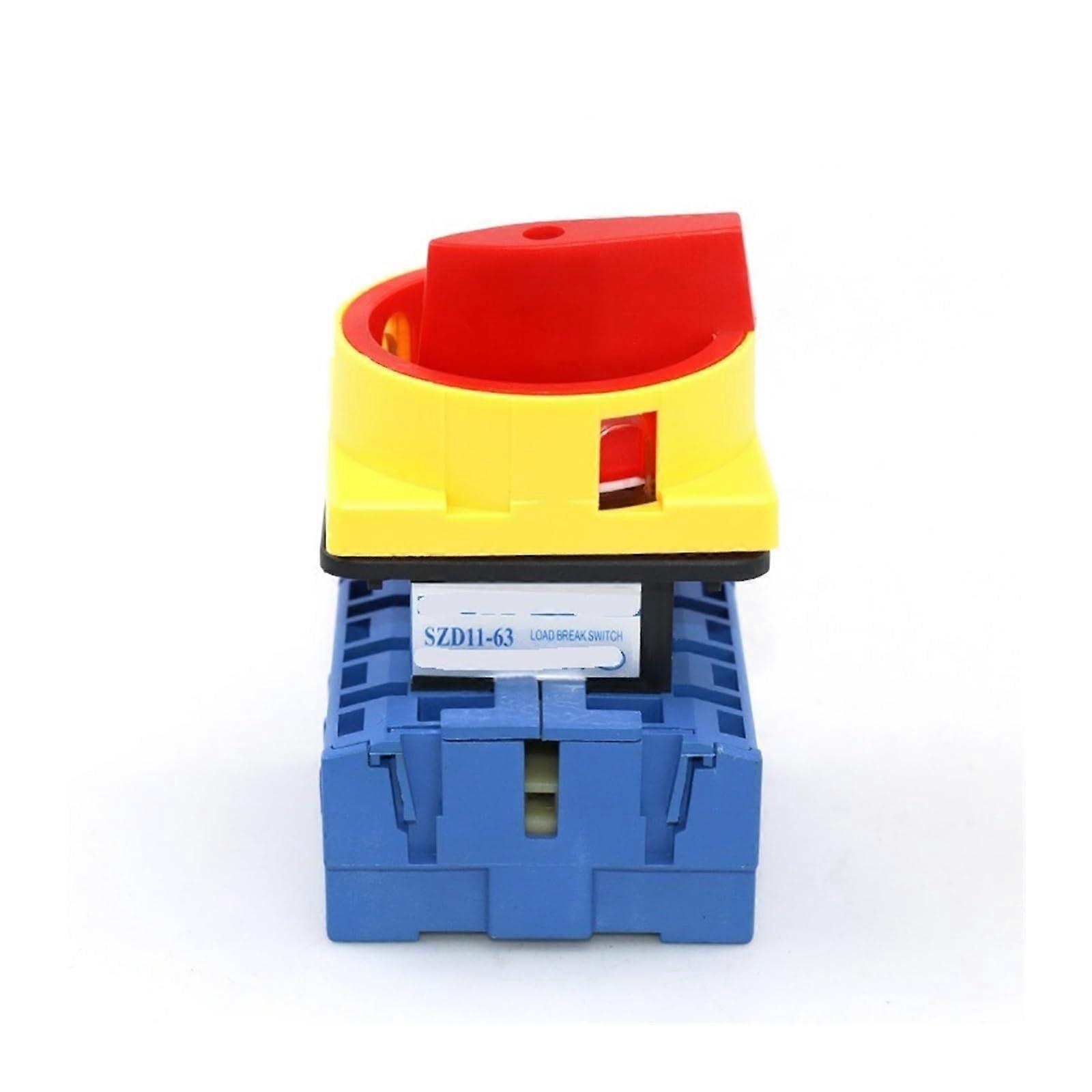 SZD11-63/400010 63A 4 Pole 660V Load Break Isolator Padlock Switch Rotary Cam Disconnect Switch