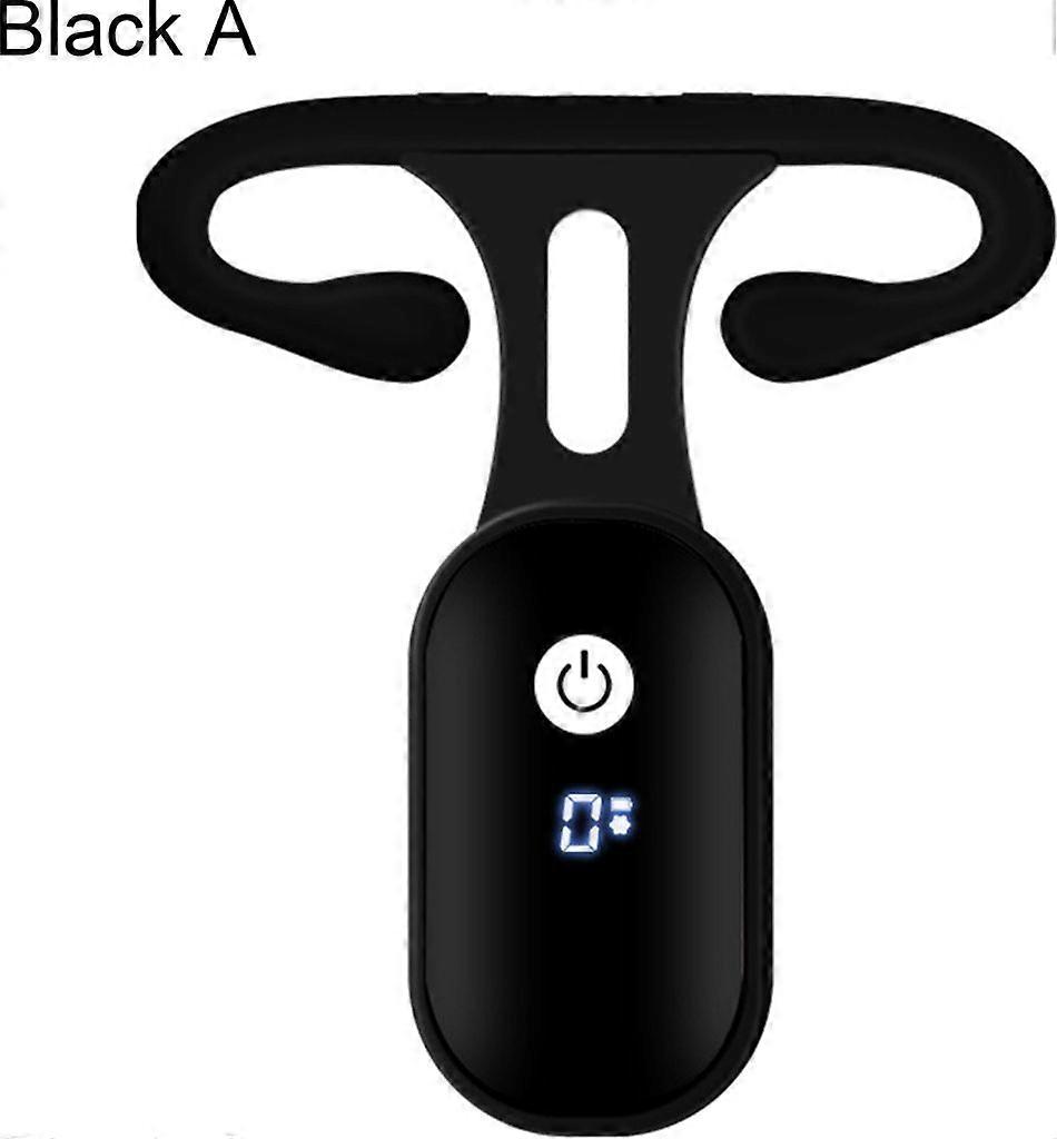 Posture Corrector Smart Smart Reminder Portable Wearable - Back - Posture - Training - Black