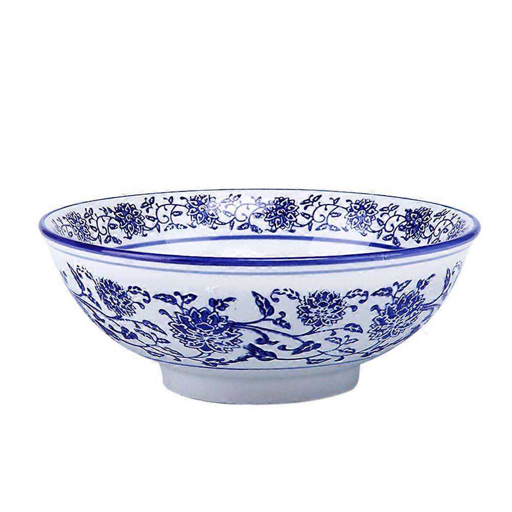 Noodle Ramen Bowl Ceramic Large Opening Design Home Kitchen 19X19CM 1Pc