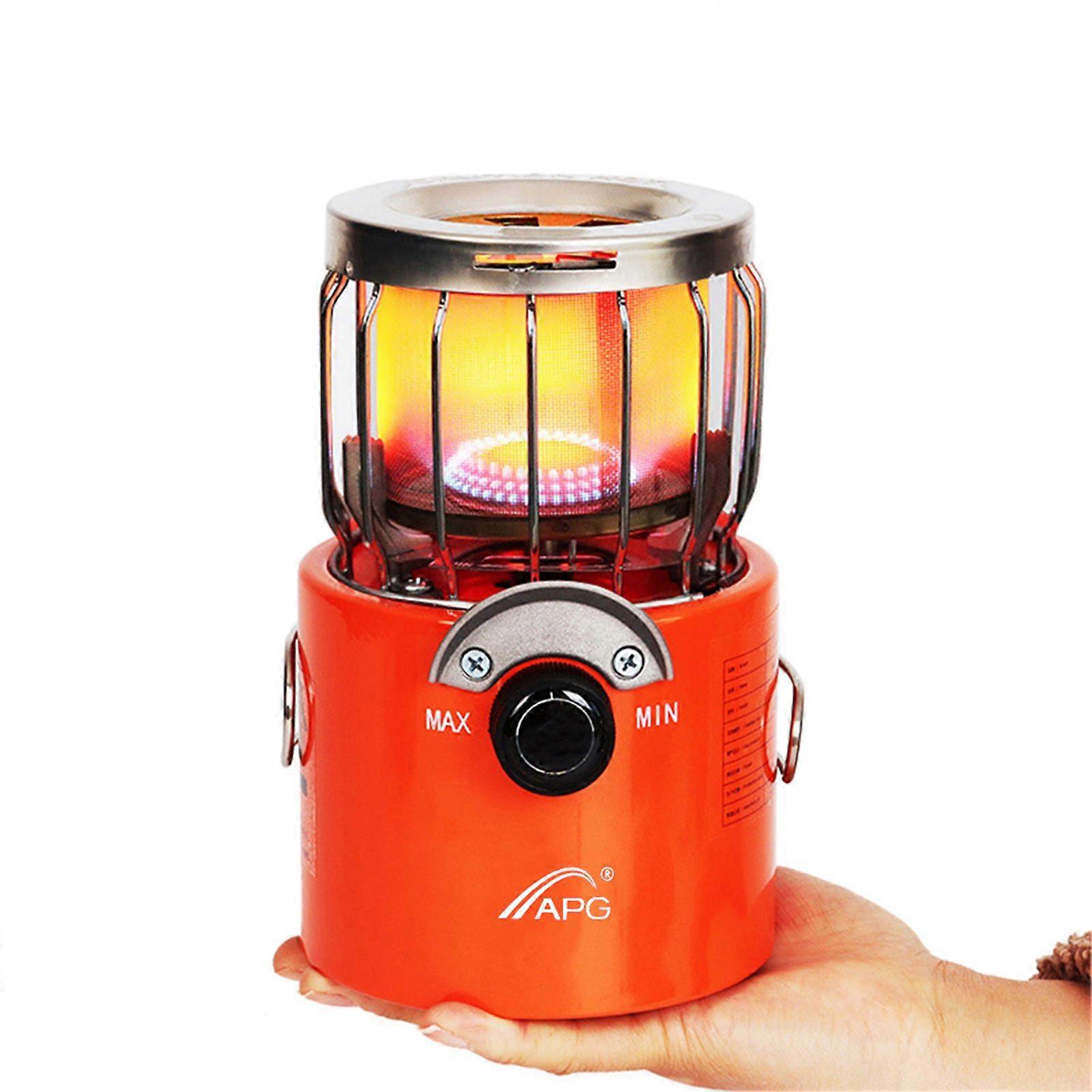 Riscaldatore a gas portatile da 2000 W Fornello da campeggio all'aperto Fornello per riscaldamento per pesca sul ghiaccio Campeggio EscursioniYMHC