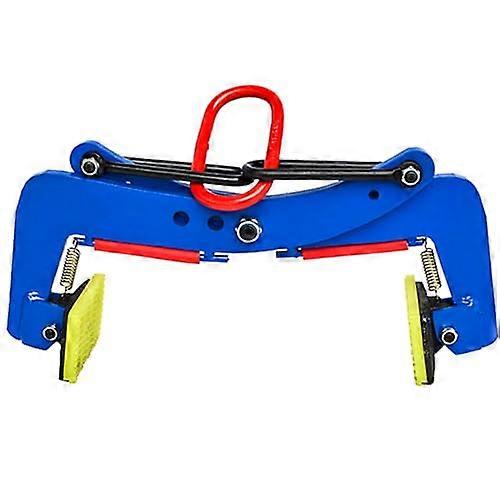 Robust lifting clamps for safe handling of steel plates, glass panels, sheets, and granite – ideal for construction and stone work, 6in.