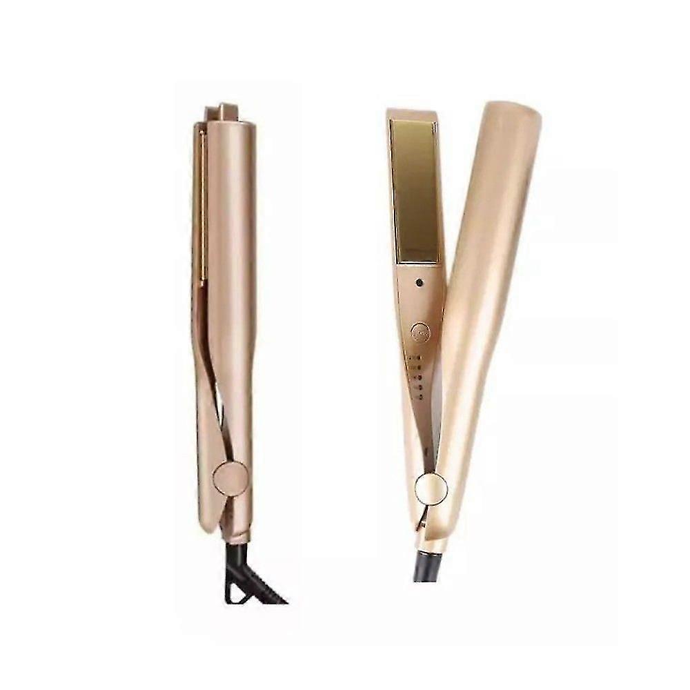 Navoby 2 in 1 piastra e bigodino,bigodino Navoby,piastra per capelli 2in1