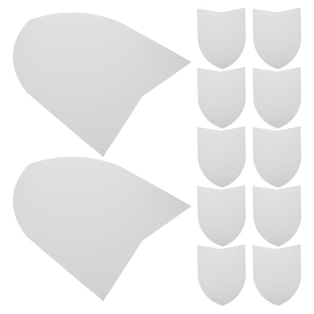 Diy Blank Shield for Boys – Comfortable Grip Paperboard Shields for Party Decor, Creative Crafting & Role Play Activities