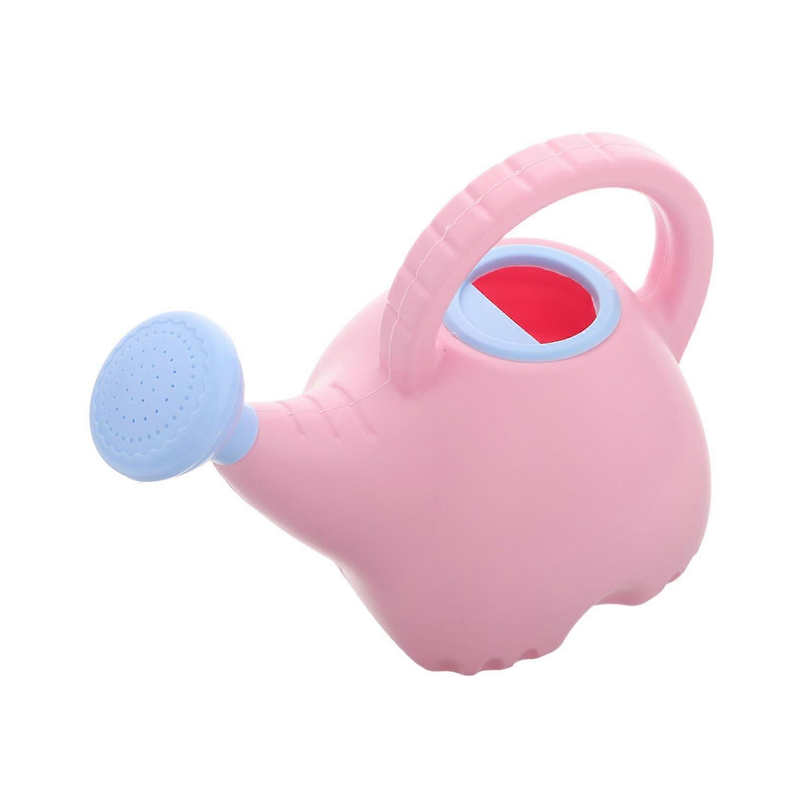 Watering Can Bottle for Watering Portable Kettle Flower Sprinkler Pink