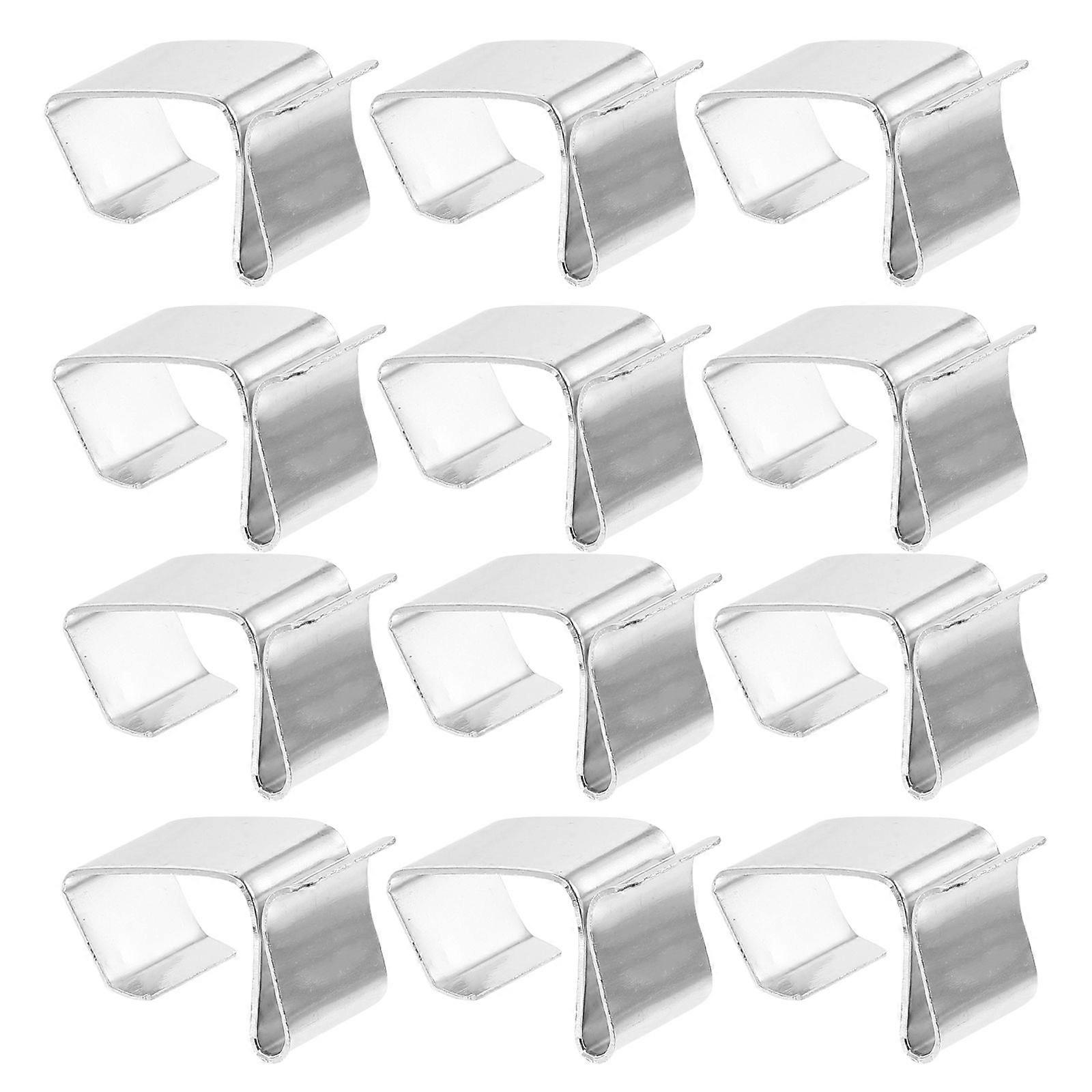 50Pcs Outdoor Light Clips for Christmas String Lights Metal String Lights Clips Small Lights Strings Clips