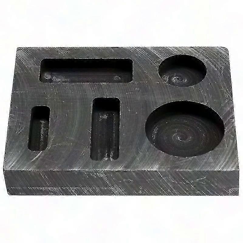5-in-1 Graphite Ingot Mold for Metal Refining